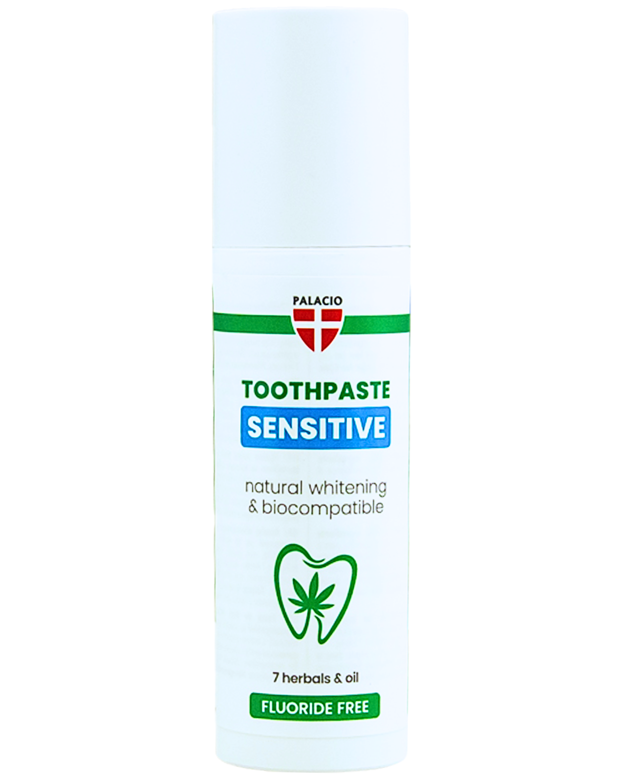 PALACIO Zahnpasta Sensitive mit Hanföl und Hydroxylapatit 75 g