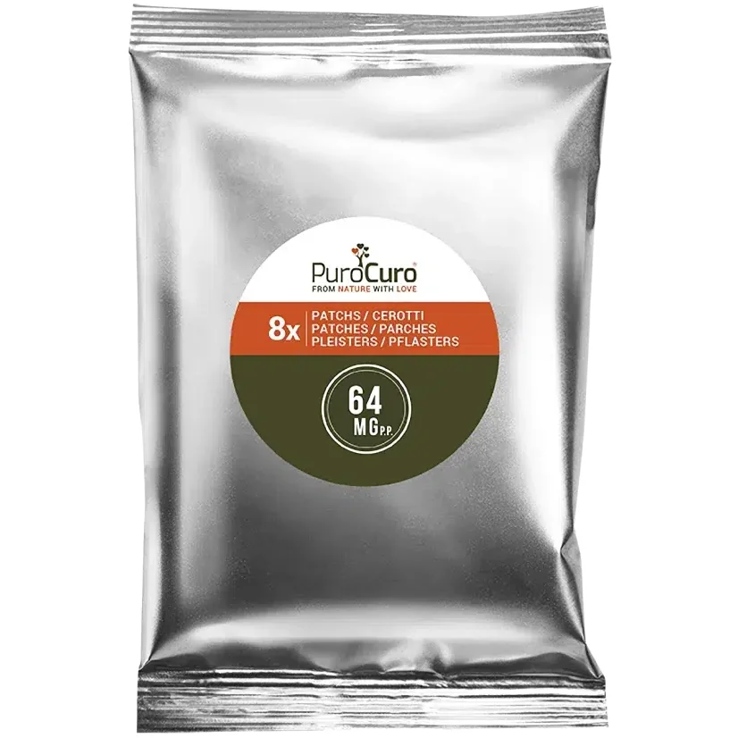 PuroCuro Hanf-CBD-Pflaster, 2048 mg Hanfextrakt, 32 Stk