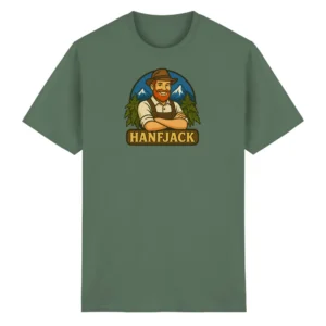 Hanfjack Logo – Heavy Cotton T-Shirt