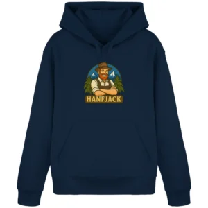 Hanfjack Logo – Organic Basic Hoodie