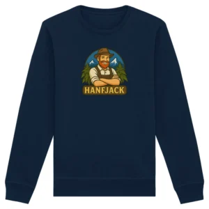 Hanfjack Logo – Organic Basic Unisex Sweatshirt