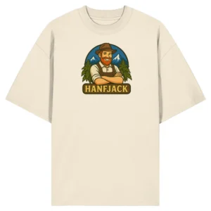 Hanfjack Logo – Organic Oversize Shirt