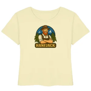 Hanfjack Logo – Womens Organic Lightweight T-Shirt