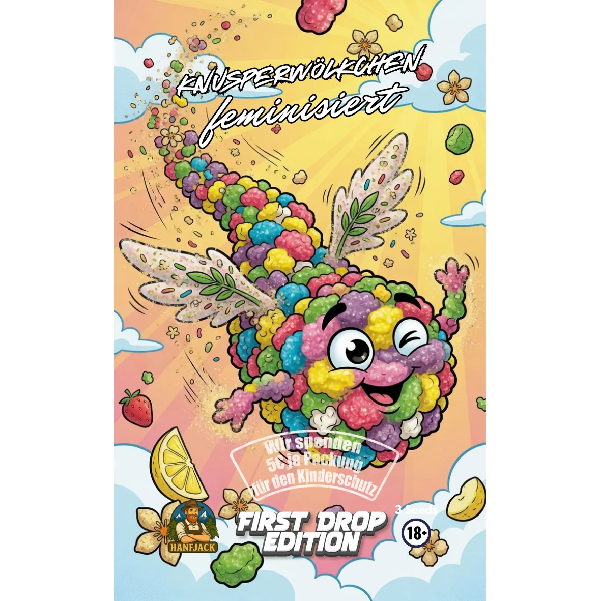 Hanfjack Seeds Knusperwölkchen - 3 Seeds