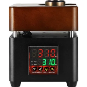 GRAVEDA Ball-Vape EPIC Fullsend mit Cube – kabelloser Desktop Vaporizer zum Vapen und Dabben