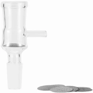 GRAVEDA Glaskammer für Ball-Vape – Glas, NS 14, inkl. 10 Siebe